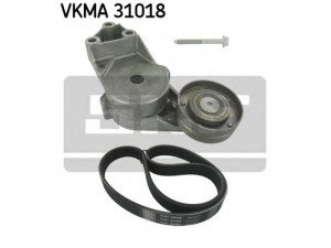 SKF VKMA 31018 V formos rumbuotas diržas, komplektas 
 Techninės priežiūros dalys -> Techninės priežiūros intervalai
038 903 137 G, 038 903 315 A, 038 903 315 E