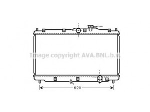 AVA QUALITY COOLING HD2078 radiatorius, variklio aušinimas 
 Aušinimo sistema -> Radiatorius/alyvos aušintuvas -> Radiatorius/dalys
19010P14A02