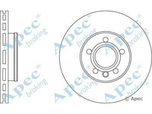 APEC braking DSK2166 stabdžių diskas 
 Stabdžių sistema -> Diskinis stabdys -> Stabdžių diskas
1141782, 7D0615301B, 7M3615301A