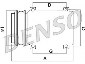 DENSO DCP05025 kompresorius, oro kondicionierius 
 Oro kondicionavimas -> Kompresorius/dalys
64528377067, JPB000110