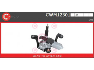 CASCO CWM12301GS valytuvo variklis 
 Priekinio stiklo valymo sistema -> Varikliukas, priekinio stiklo valytuvai
1273096, 1273111, 13256917, 13395013