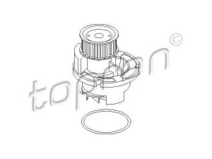 TOPRAN 205 706 vandens siurblys 
 Aušinimo sistema -> Vandens siurblys/tarpiklis -> Vandens siurblys
13 34 135, 90543935