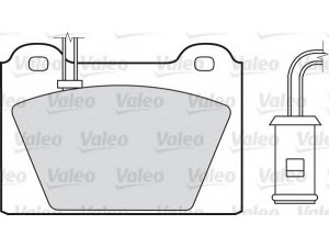 VALEO 598117 stabdžių trinkelių rinkinys, diskinis stabdys 
 Techninės priežiūros dalys -> Papildomas remontas
GBP259AF