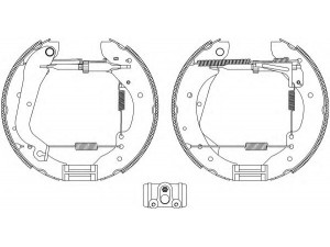 HELLA 8DB 355 003-991 stabdžių trinkelių komplektas 
 Techninės priežiūros dalys -> Papildomas remontas
1551318, 1610955, 5019046, 5020419