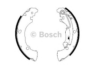 BOSCH 0 986 487 670 stabdžių trinkelių komplektas
77362449, 77362449