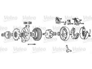 VALEO A13N174 kintamosios srovės generatorius