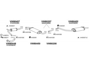 VENEPORTE 800257 išmetimo sistema 
 Išmetimo sistema -> Išmetimo sistema, visa