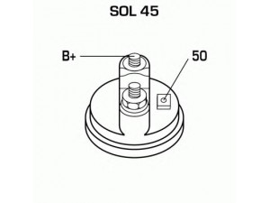 DELCO REMY DRS0786 starteris
35532054F, 35532063F, 58400960