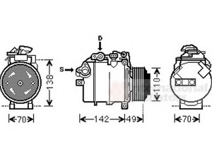 VAN WEZEL 0600K387 kompresorius, oro kondicionierius 
 Oro kondicionavimas -> Kompresorius/dalys
64526987862, 6987862