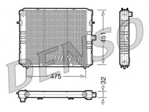 DENSO DRM20076 radiatorius, variklio aušinimas 
 Aušinimo sistema -> Radiatorius/alyvos aušintuvas -> Radiatorius/dalys
1302052, 1302052