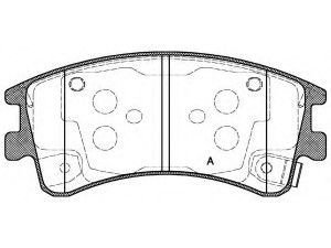 OPEN PARTS BPA0970.02 stabdžių trinkelių rinkinys, diskinis stabdys 
 Techninės priežiūros dalys -> Papildomas remontas
G2YS3323ZA, G2YS3323ZB, G2YS3328Z