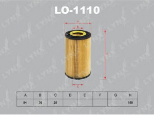 LYNXauto LO-1110 alyvos filtras 
 Techninės priežiūros dalys -> Techninės priežiūros intervalai
11 42 1 745 390, 11 42 1 745 391