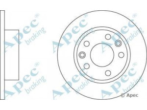APEC braking DSK735 stabdžių diskas 
 Dviratė transporto priemonės -> Stabdžių sistema -> Stabdžių diskai / priedai
7700715165, 7700751165, 7700793631