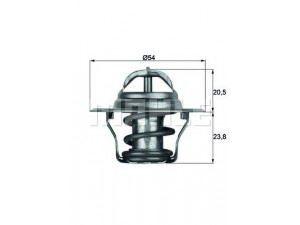 MAHLE ORIGINAL TX 14 87D termostatas, aušinimo skystis 
 Aušinimo sistema -> Termostatas/tarpiklis -> Thermostat
MN980137, 050 121 113 C, 06B 121 113 A