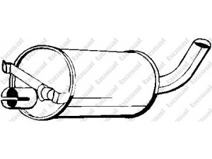 BOSAL 235-909 vidurinis duslintuvas 
 Išmetimo sistema -> Duslintuvas
1219269, 1357067