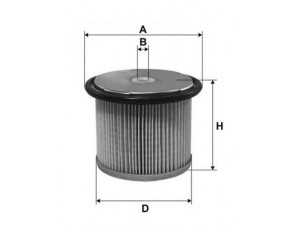 OPEN PARTS EFF5026.10 kuro filtras 
 Techninės priežiūros dalys -> Papildomas remontas
1606451188, 190633, 190643, 1906C1