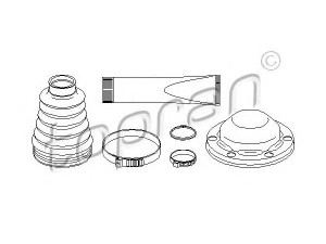 TOPRAN 111 635 gofruotoji membrana, kardaninis velenas 
 Ratų pavara -> Gofruotoji membrana
1K0 498 201A, 1K0 498 201A, 1K0 498 201A