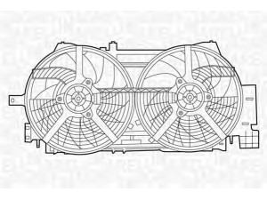 MAGNETI MARELLI 069422436010 ventiliatorius, radiatoriaus 
 Aušinimo sistema -> Oro aušinimas
6025306731