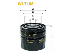 WIX FILTERS WL7188 alyvos filtras 
 Techninės priežiūros dalys -> Techninės priežiūros intervalai
05037836AA, 05281090, 5281090, MO5281090