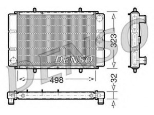DENSO DRM03002 radiatorius, variklio aušinimas 
 Aušinimo sistema -> Radiatorius/alyvos aušintuvas -> Radiatorius/dalys
ADU8017, ATP1107