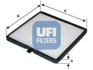 UFI 53.118.00 filtras, salono oras 
 Filtrai -> Oro filtras, keleivio vieta
97133-2D000, 97133-2D100