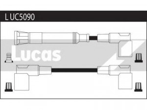 LUCAS ELECTRICAL LUC5090 uždegimo laido komplektas 
 Kibirkšties / kaitinamasis uždegimas -> Uždegimo laidai/jungtys