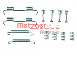 METZGER 105-0801 priedų komplektas, stovėjimo stabdžių trinkelės 
 Stabdžių sistema -> Rankinis stabdys
34 41 0 004 879, 34 41 0 148 321