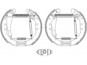 HELLA PAGID 8DB 355 005-201 stabdžių trinkelių komplektas 
 Techninės priežiūros dalys -> Papildomas remontas
357609525C, 357609526C, 357609527E