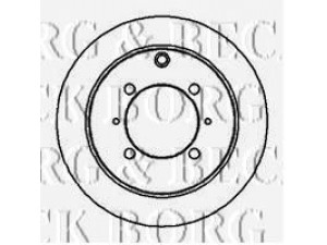 BORG & BECK BBD4196 stabdžių diskas 
 Dviratė transporto priemonės -> Stabdžių sistema -> Stabdžių diskai / priedai
MB668063, MB668083, MB699964, 58411M2050