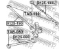 FEBEST TAB-080 valdymo svirties/išilginių svirčių įvorė 
 Ašies montavimas/vairavimo mechanizmas/ratai -> Valdymo svirtis/pasukamosios svirties sujungimas -> Montavimas/sutvirtinimas
48780-20080, 48780-20150