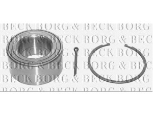 BORG & BECK BWK941 rato guolio komplektas 
 Ašies montavimas/vairavimo mechanizmas/ratai -> Rato stebulė/montavimas -> Rato guolis
402104M400