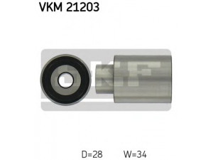 SKF VKM 21203 kreipiantysis skriemulys, paskirstymo diržas 
 Diržinė pavara -> Paskirstymo diržas/komplektas -> Laisvasis/kreipiamasis skriemulys
077 109 244 C, 077 109 244 C