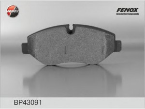 FENOX BP43091 stabdžių trinkelių rinkinys, diskinis stabdys 
 Techninės priežiūros dalys -> Papildomas remontas
42555881