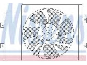 NISSENS 85594 ventiliatorius, radiatoriaus 
 Aušinimo sistema -> Oro aušinimas
9212041B00, 9212041B01