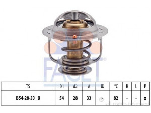 FACET 7.8462S termostatas, aušinimo skystis 
 Aušinimo sistema -> Termostatas/tarpiklis -> Thermostat
1 953 232, 21200-47R00, 21200-60J00