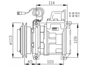 NRF 32566G kompresorius, oro kondicionierius 
 Oro kondicionavimas -> Kompresorius/dalys
0002301511, A0002301511