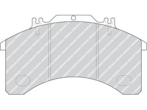 FERODO FCV770 stabdžių trinkelių rinkinys, diskinis stabdys 
 Techninės priežiūros dalys -> Papildomas remontas
1906170