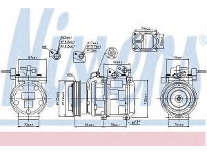 NISSENS 89166 kompresorius, oro kondicionierius 
 Oro kondicionavimas -> Kompresorius/dalys
97701-3E600