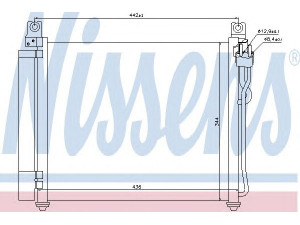 NISSENS 940172 kondensatorius, oro kondicionierius 
 Oro kondicionavimas -> Kondensatorius
9760607500, 9760607550