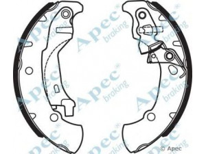 APEC braking SHU736 stabdžių trinkelė 
 Stabdžių sistema -> Būgninis stabdys -> Stabdžių įdėklas/ trinkelė
0449587Z01, FK203900