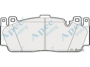 APEC braking PAD1948 stabdžių trinkelių rinkinys, diskinis stabdys 
 Techninės priežiūros dalys -> Papildomas remontas
34112284369, 34112284371, 34112284869