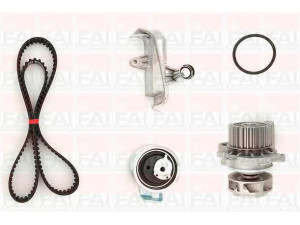 FAI AutoParts TBK385-6128 vandens siurblio ir paskirstymo diržo komplektas 
 Aušinimo sistema -> Vandens siurblys/tarpiklis -> Vandens siurblys