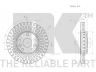 NK 2033122 stabdžių diskas 
 Dviratė transporto priemonės -> Stabdžių sistema -> Stabdžių diskai / priedai
4154210412