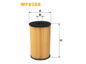 WIX FILTERS WF8388 kuro filtras 
 Degalų tiekimo sistema -> Kuro filtras/korpusas
3C0127177, 3C0127434, 3C0127177