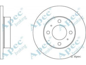 APEC braking DSK276 stabdžių diskas 
 Stabdžių sistema -> Diskinis stabdys -> Stabdžių diskas
MB699280, MB699281, MB699280, MB699281