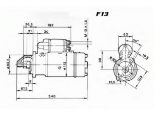 DELCO REMY 19024250 starteris
1530 289 C 1, 587804 R 92, 611 00 09 0002