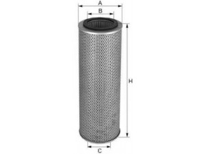 UNIFLUX FILTERS XH407 hidraulinis filtras, niveliavimo sistema