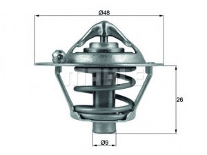 MAHLE ORIGINAL TX 108 82D termostatas, aušinimo skystis 
 Aušinimo sistema -> Termostatas/tarpiklis -> Thermostat
1306004, 1712228, 4M5G8575ZA, 4M5G8575ZB