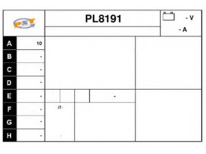 SNRA PL8191 kintamosios srovės generatorius