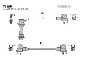 TESLA T639P uždegimo laido komplektas 
 Kibirkšties / kaitinamasis uždegimas -> Uždegimo laidai/jungtys
90919-21521, 90919-21563, 90919-21597